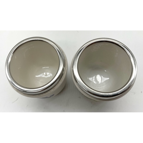 Vintage Wedgwood Apple Pear One Egg Coddler Ceramic Oven To Table England Set 2 - Picture 4 of 5